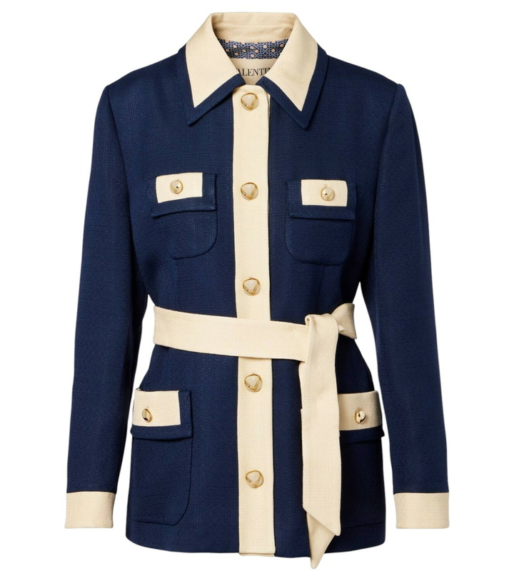 Photo: Valentino Belted jacket