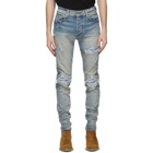 AMIRI Indigo Bandana Thrash Jeans