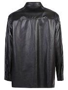 LOEWE - Anagram Pocket Leather Overshirt