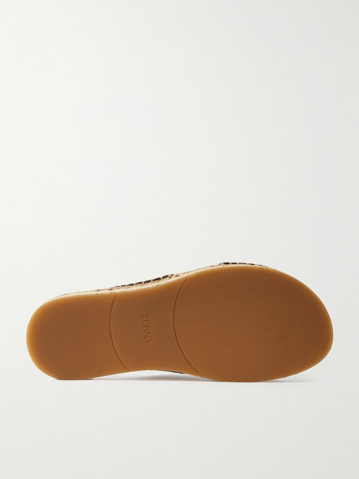 Zegna - Panarea Suede Sandals - Brown