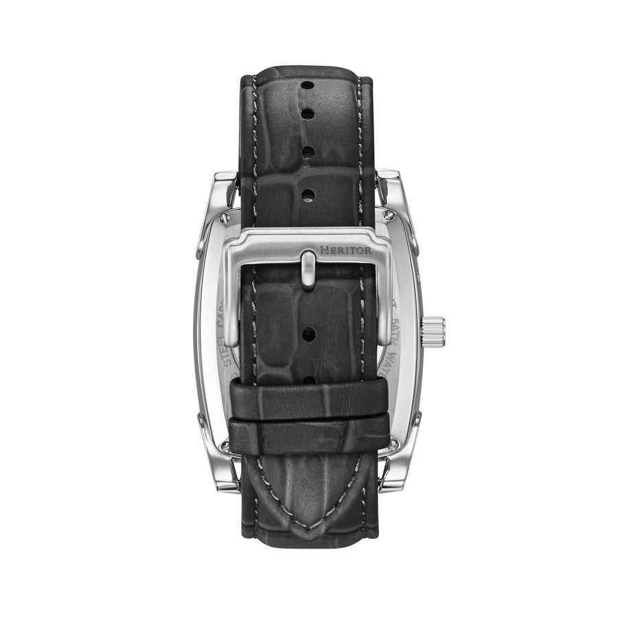 Heritor Valentin Automatic Silver Dial Mens Watch HERHS4402