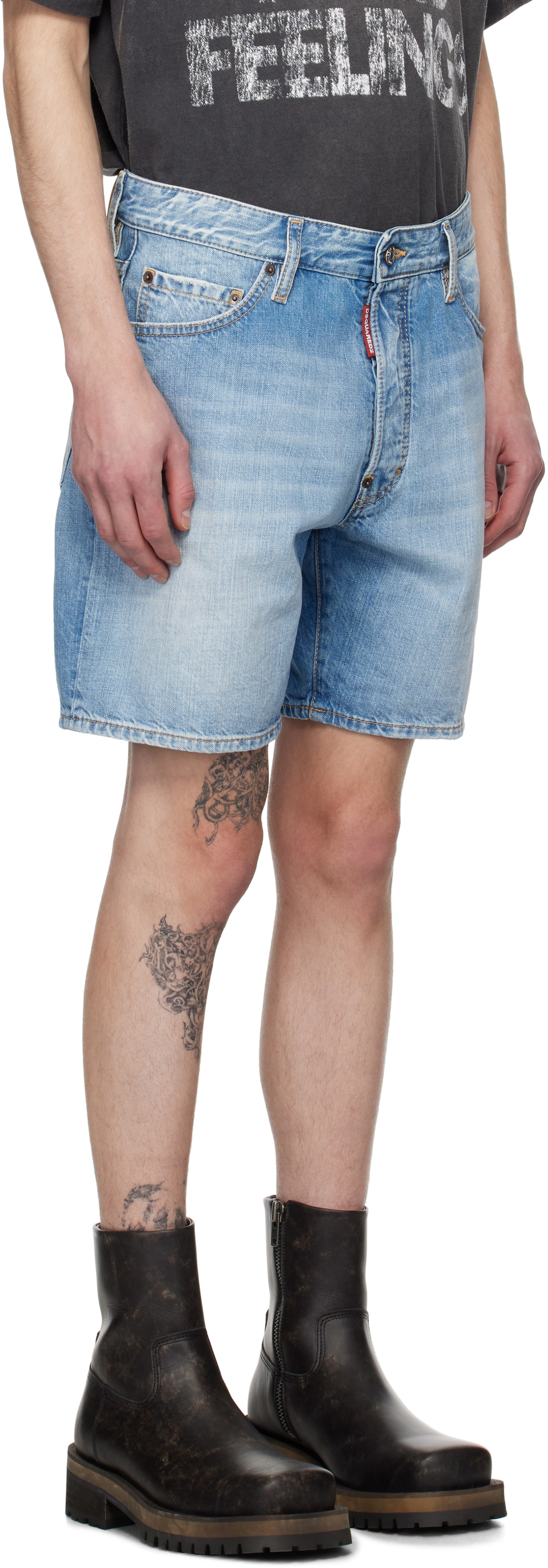 Dsquared2 Blue Marine Shorts