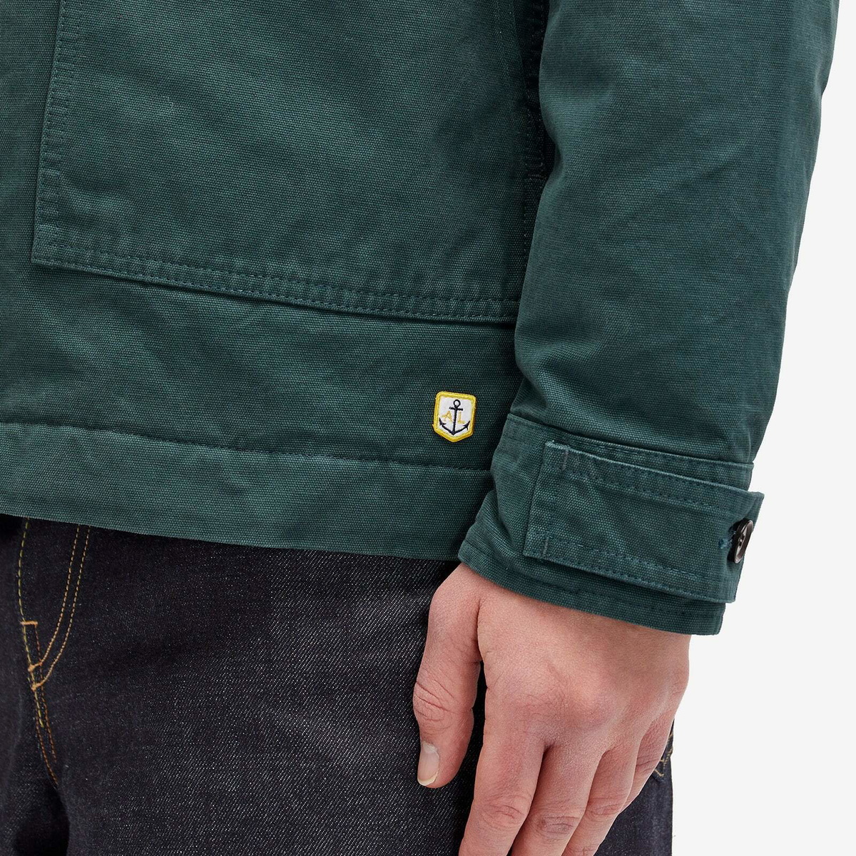 Armor-Lux Men's Work Jacket in Dark Storm