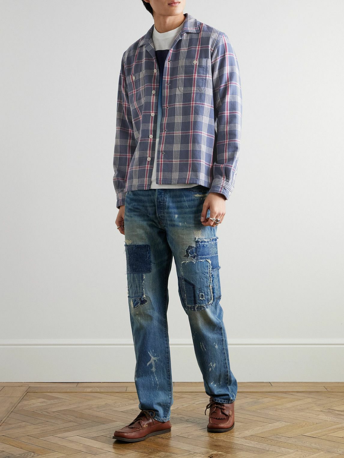 Polo Ralph Lauren - Polo Country Convertible-Collar Checked Cotton