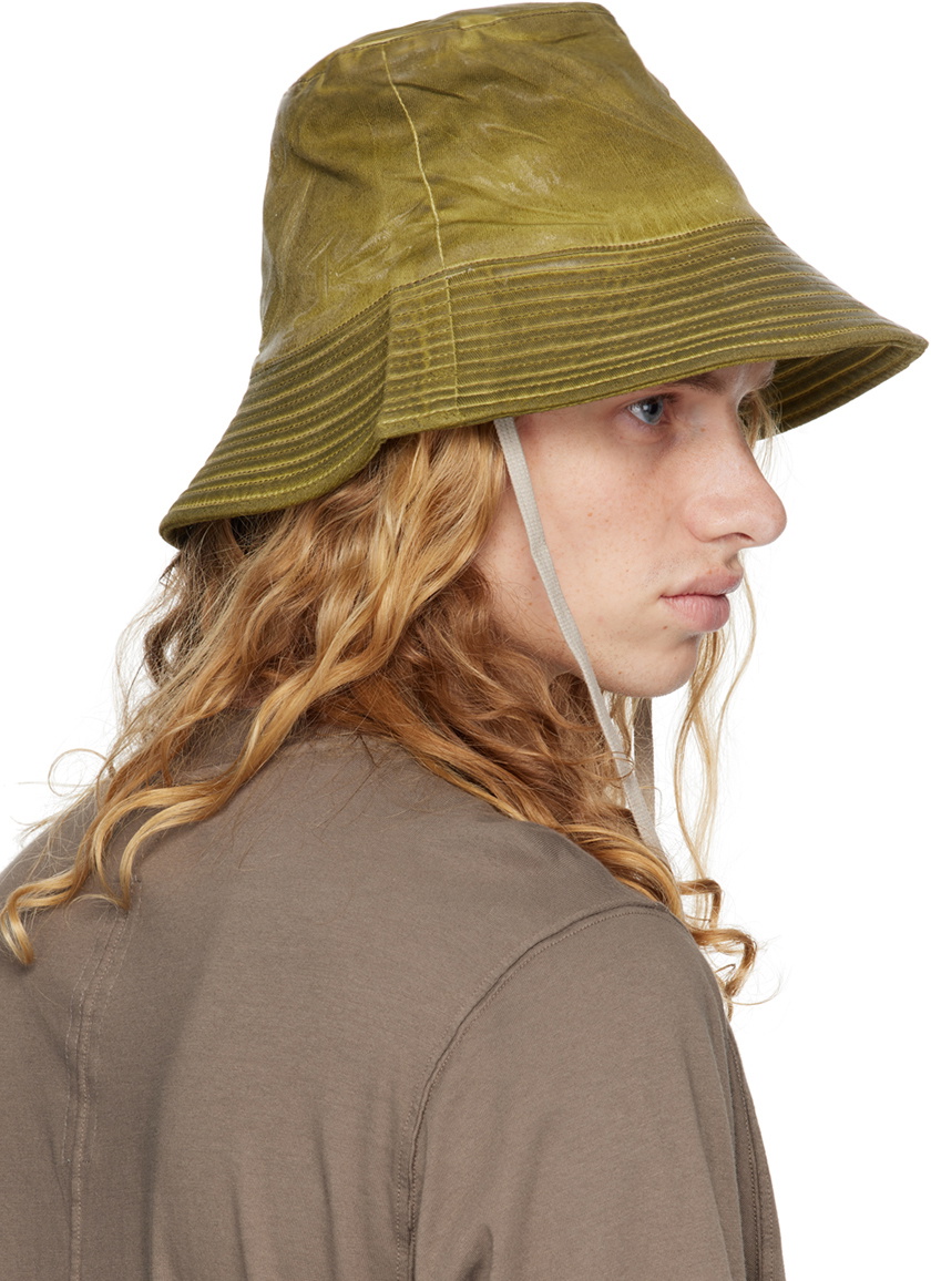 rick owens drkshdw バケットハット BUCKET HAT WITH ZIP BLACK - RICK OWENS DRKSHDW(リック