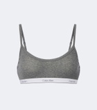 Calvin Klein Collection Sienna ribbed-knit cotton-blend bralette