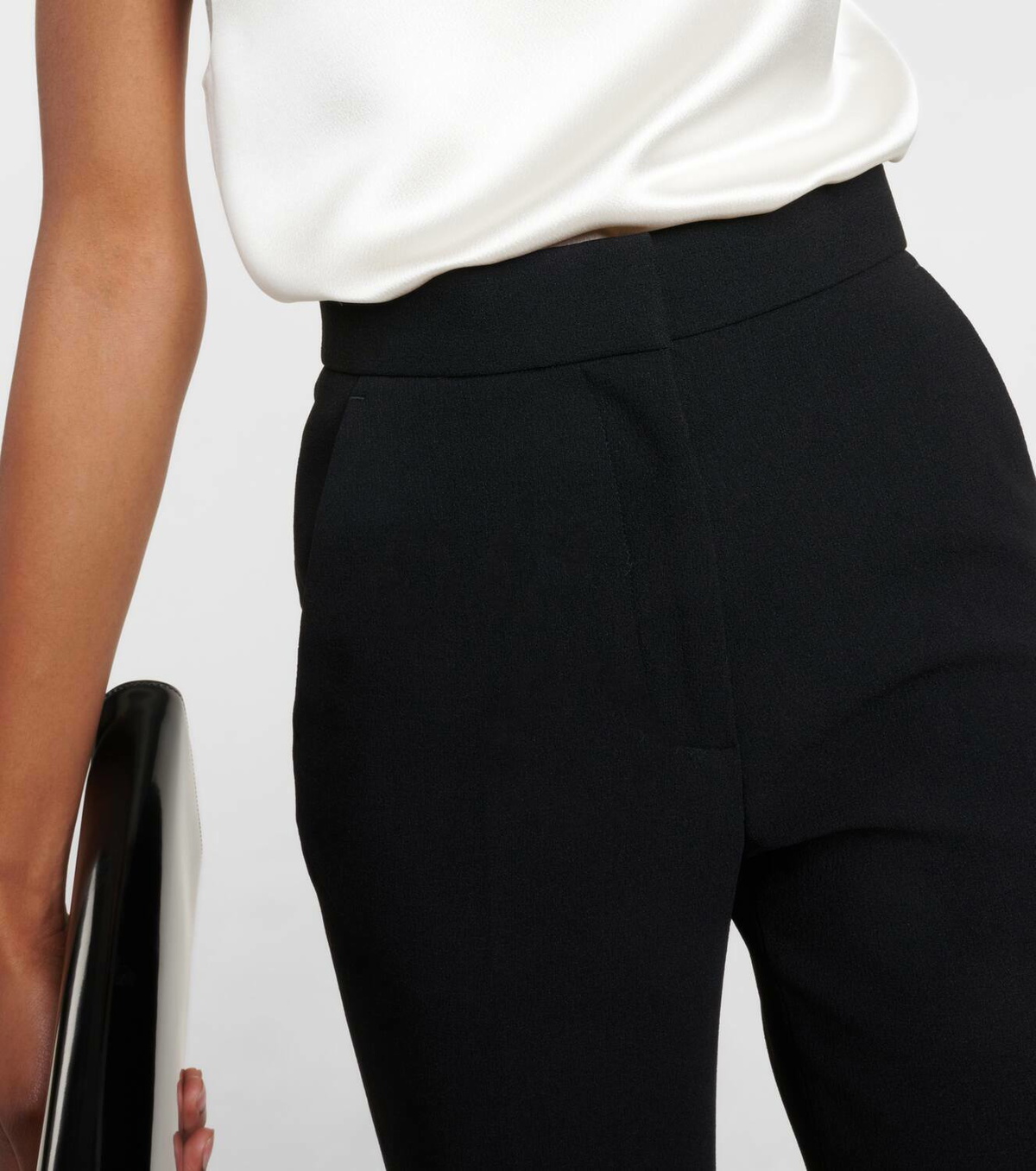 【Rebecca Vallance】 Evie high-rise split-hemパンツ Rebecca Vallance Evie high-rise split-hem pants Rebecca Vallance