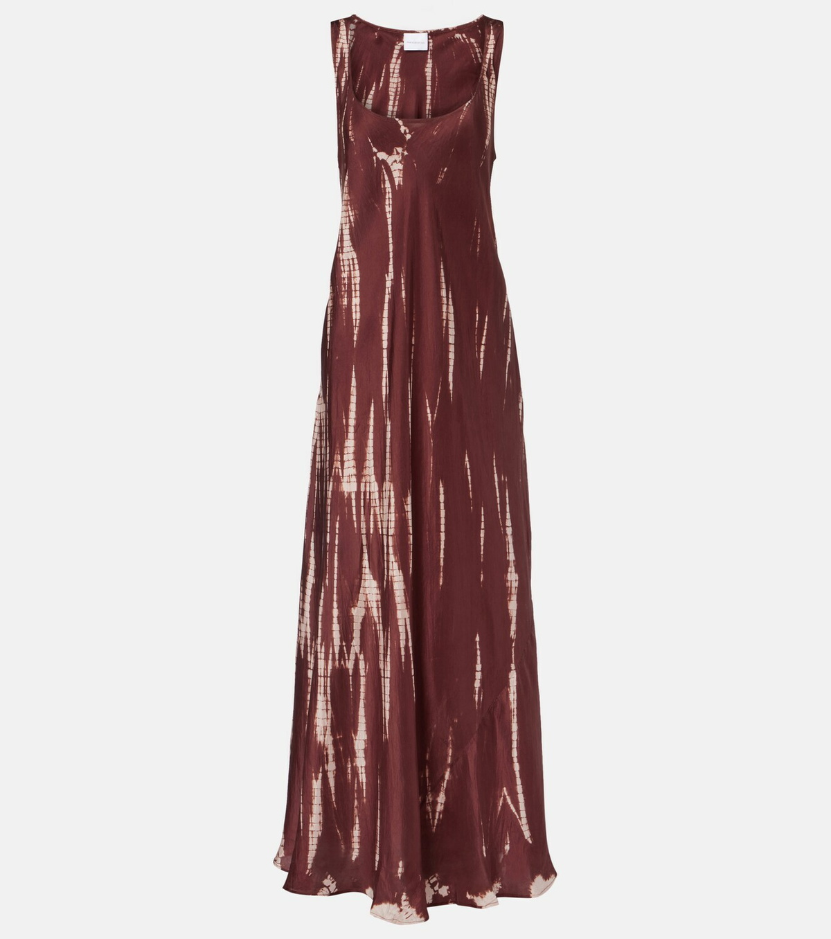 Anna Kosturova Tie-dye silk maxi dress