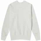 Champion Men's Made in Japan Crew Sweat in Silver Grey