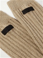 Fear of God - Logo-Appliquéd Ribbed Cotton-Blend Socks