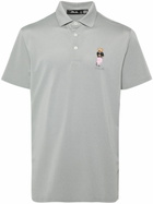 RLX Ralph Lauren Grey Polo Pear Piqué Polo Shirt