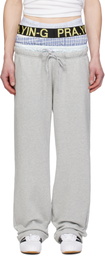 Praying Gray Underwear Sweatpants