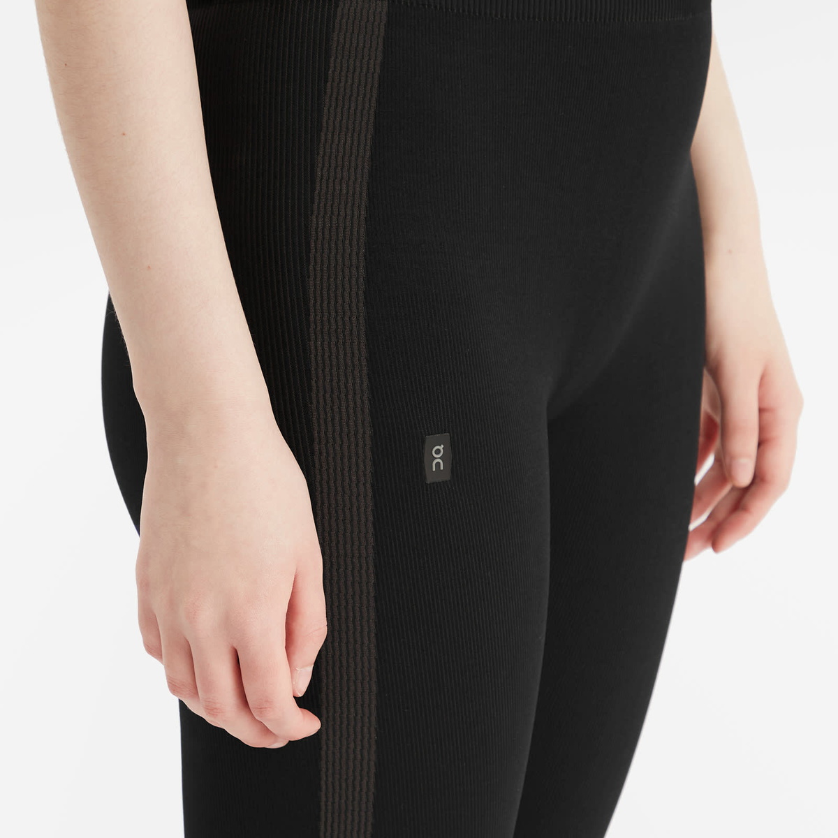 ON Women's Studio Knit Leggings in Black/Eclipse
