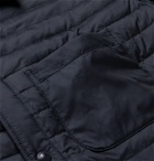 Thom Browne - Striped Quilted Shell Down Jacket - Blue