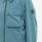 Belstaff Men's Tonal Wayfare Overshirt in Faded Teal