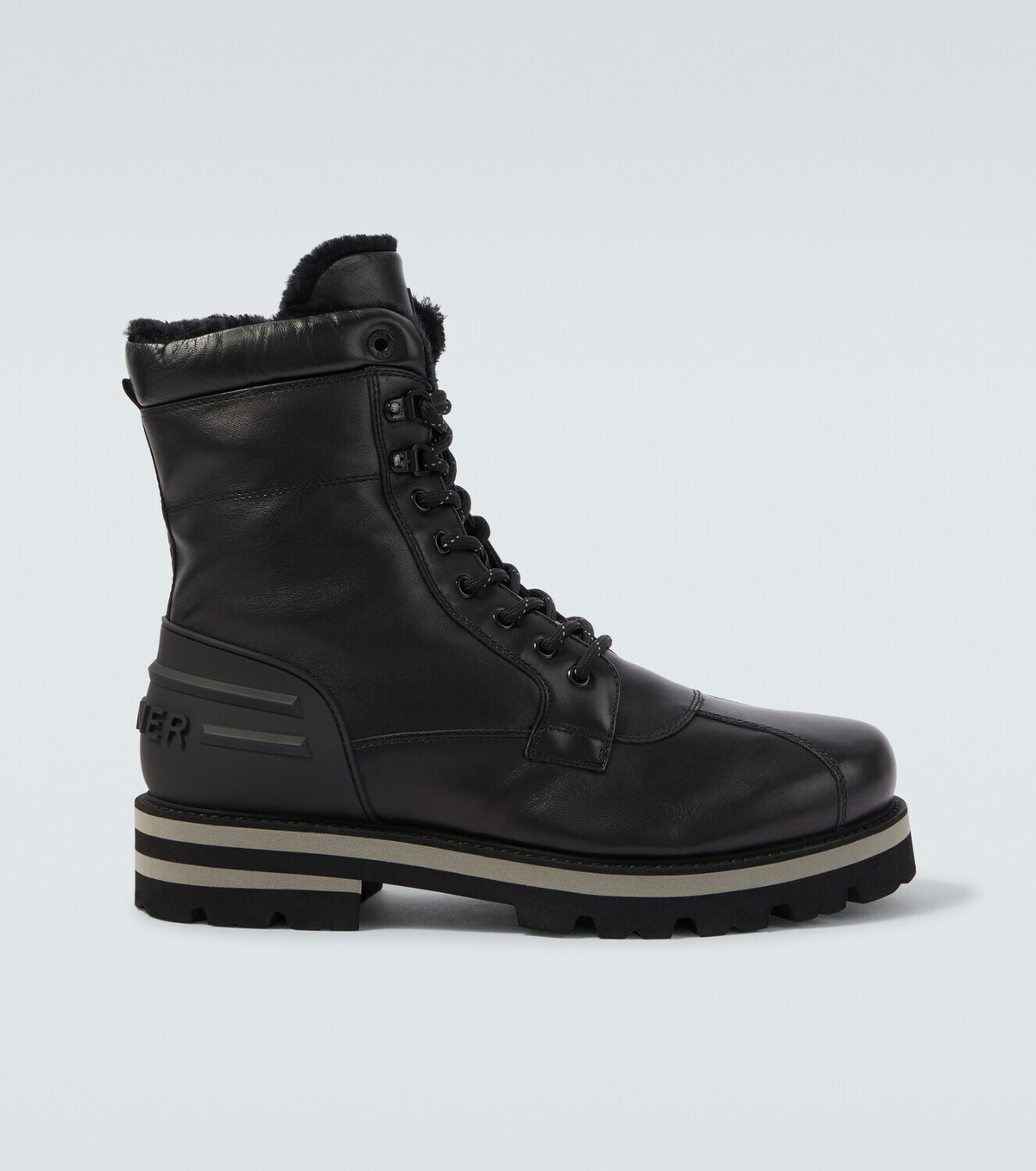 Bogner Courchevel leather lace-up boots