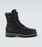 Bogner Courchevel leather lace-up boots