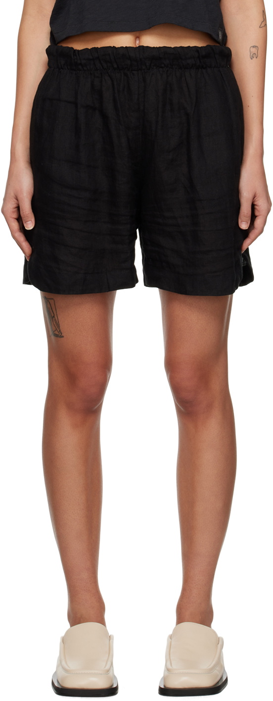 Le Petit Trou Black Lucie Shorts