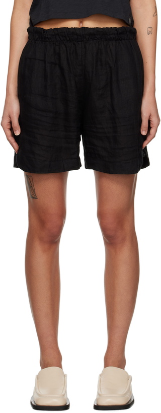 Photo: Le Petit Trou Black Lucie Shorts