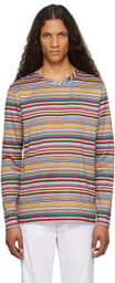 Paul Smith Multicolor Signature Stripe Long Sleeve T-Shirt