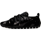 Simone Rocha Black Ballerina Grip Trainer Sneakers
