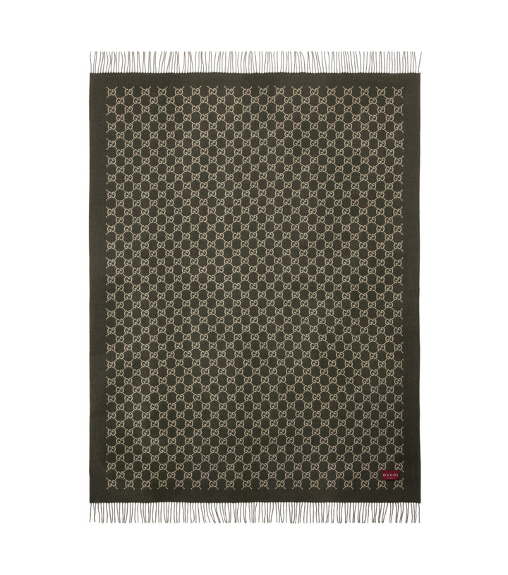 Photo: Gucci GG wool and cashmere blanket