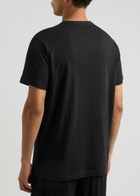 Calvin Klein Logo-embroidered Cotton Pyjama top Black