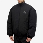 Balenciaga Men's Ripstop Cocoon Jacket in Black