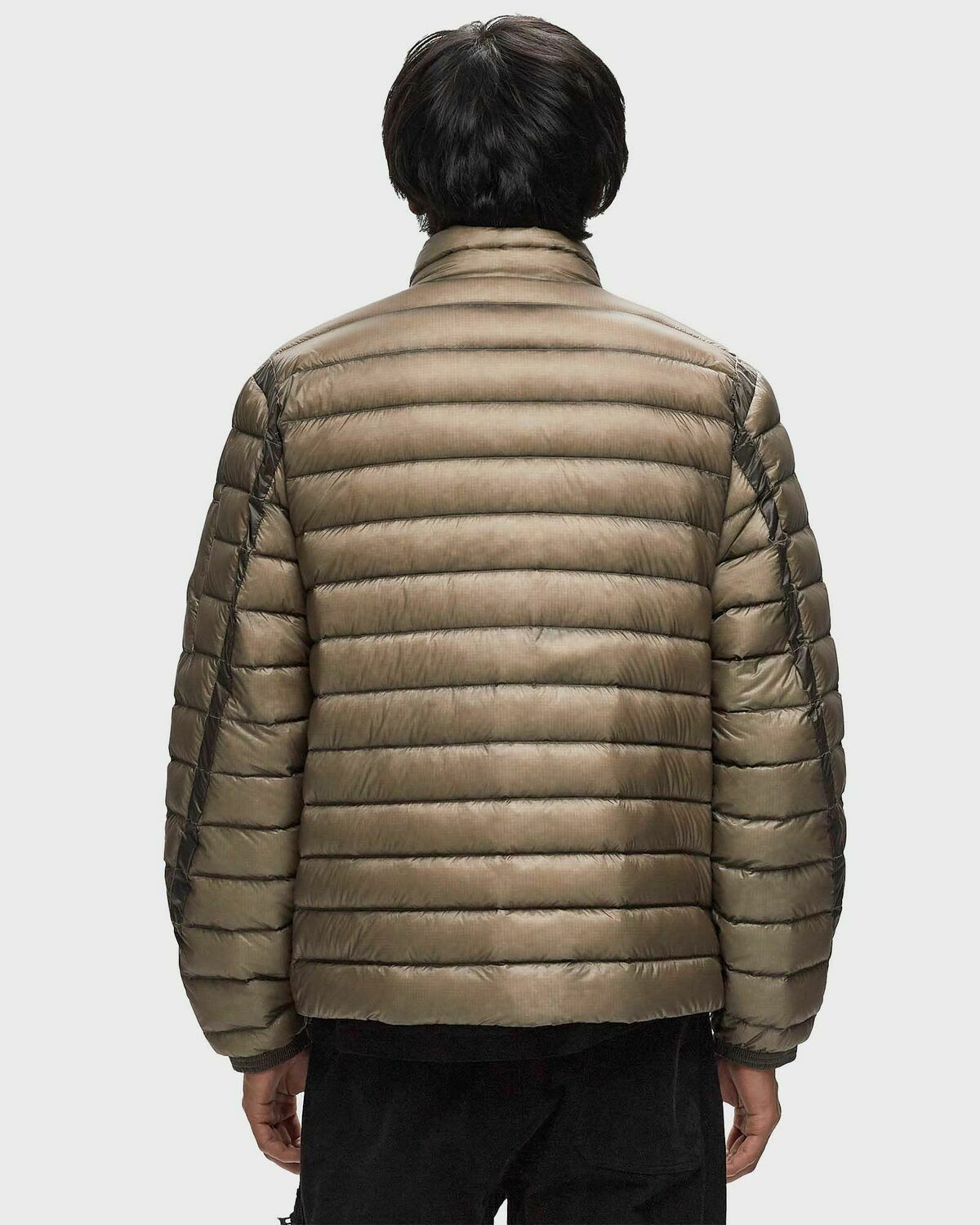 C.P. Company D.D. Shell Lightweight Down Jacket Brown Down