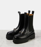Gucci Horsebit leather Chelsea boots
