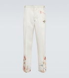 King & Tuckfield - Tailored floral pants