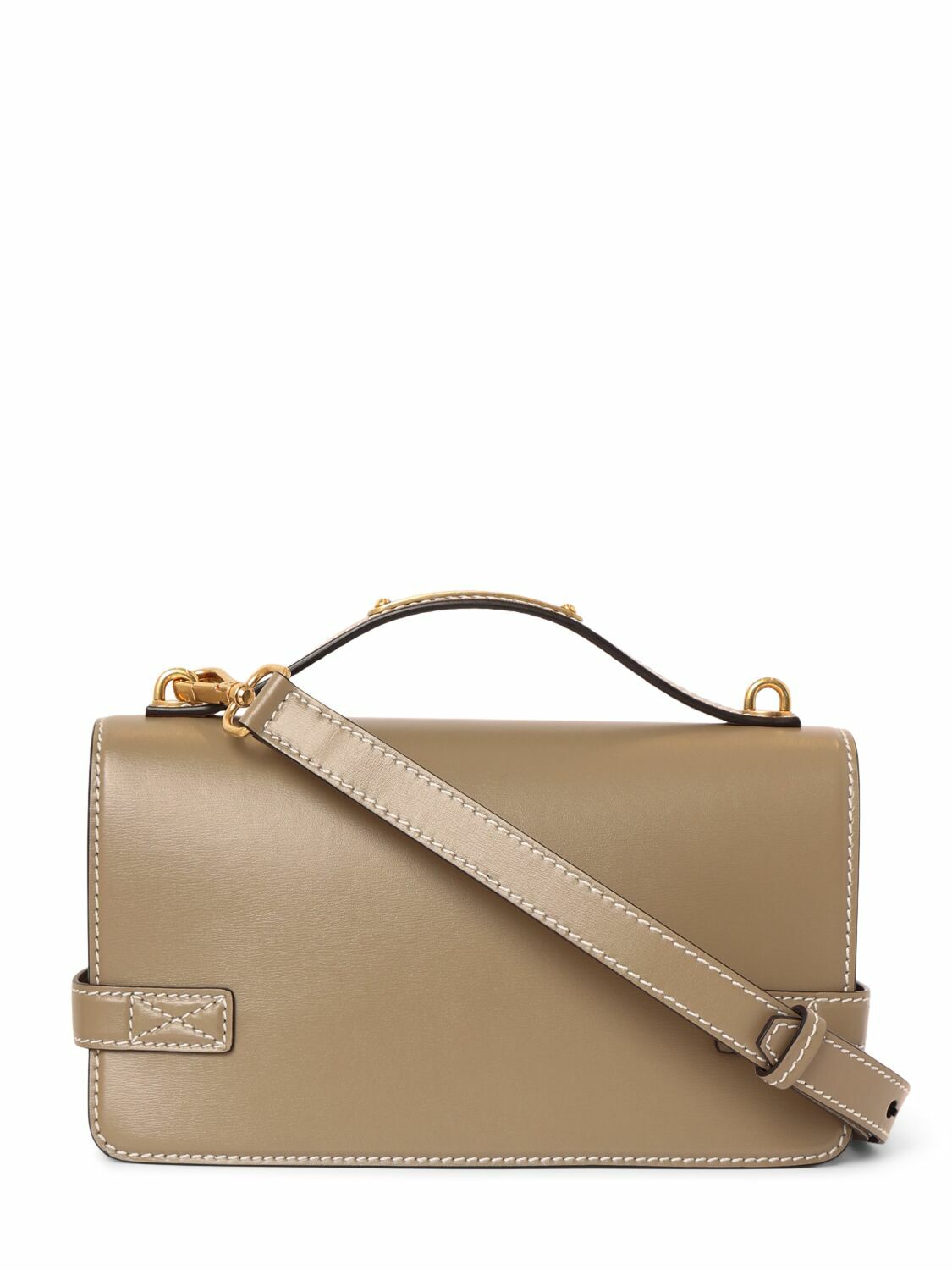 ショルダーバッグ・ポシェット BALMAIN Woman Shoulder bag Beige FN1FD871LTFL 0DA Balmain B-Army logo-print Shoulder Bag | Neutrals | FARFETCH