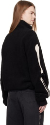 AMIRI Black Bones Fleece Jacket