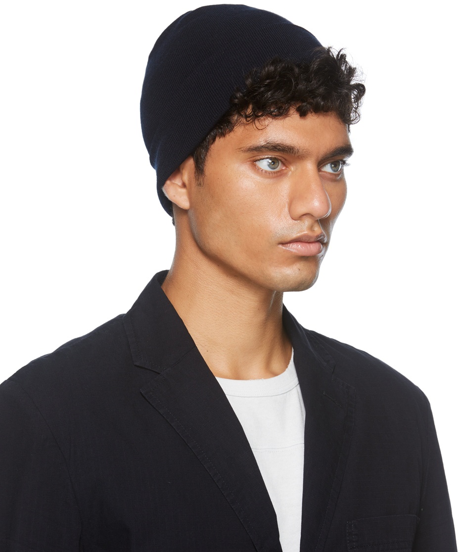 NORSE PROJECTS Navy Norse Top Beanie Norse Projects
