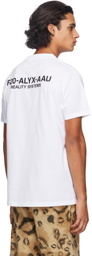 1017 ALYX 9SM White Visual Logo T-Shirt
