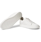 Brunello Cucinelli - Suede-Trimmed Leather Sneakers - White