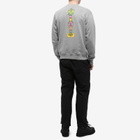 Hikerdelic x END. Belsky Crew Sweat in Grey Marl