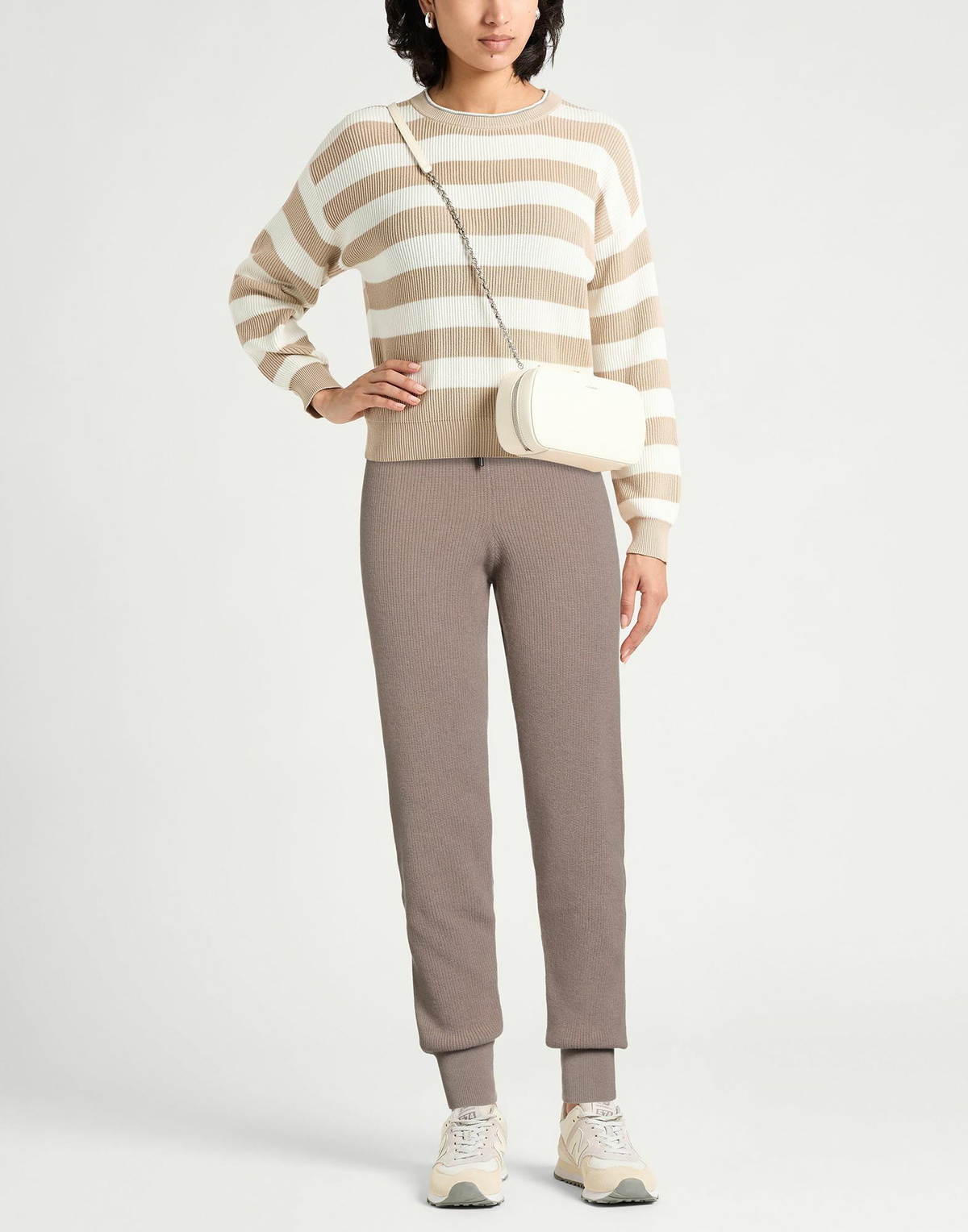 Peserico Womens Pants Light brown