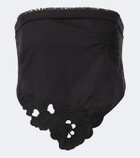 SIR Klara embroidered cotton scarf