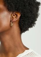 Otiumberg Spiralis 14kt Gold Vermeil Hoop Earrings - One Size