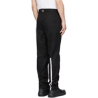 Spencer Badu Black Strap Cargo Pants