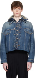 Jean Paul Gaultier Blue 'The Double' Denim Jacket