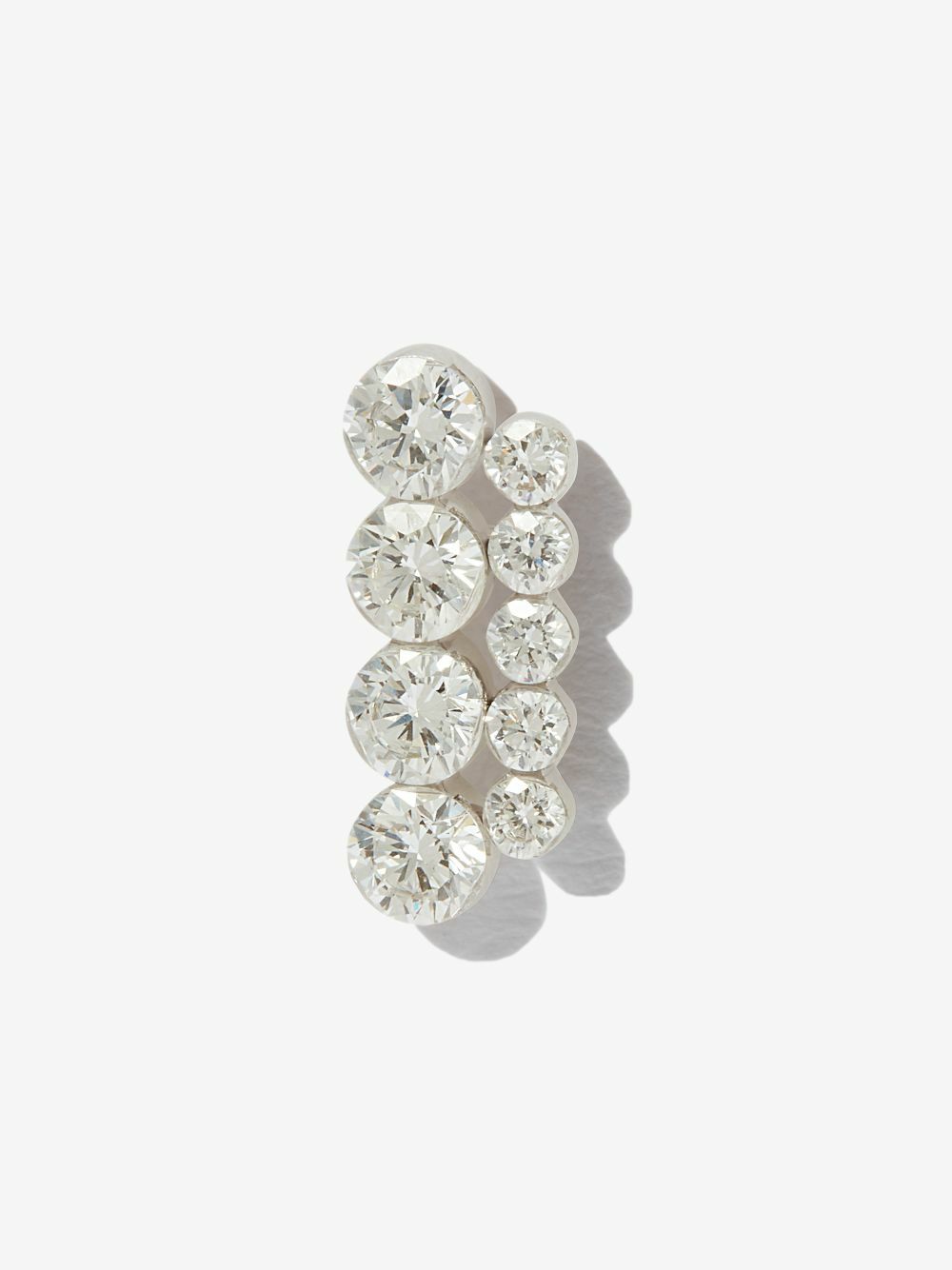 MARIA TASH 18K White Gold Apsara Diamond Earring