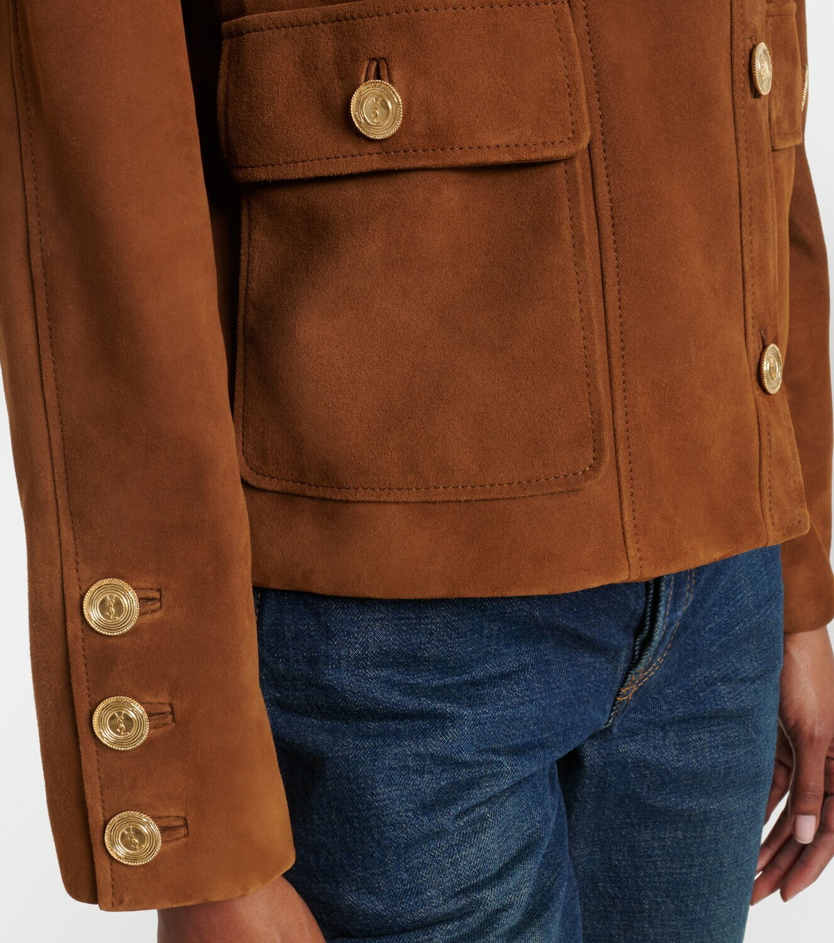 Saint Laurent Suede jacket