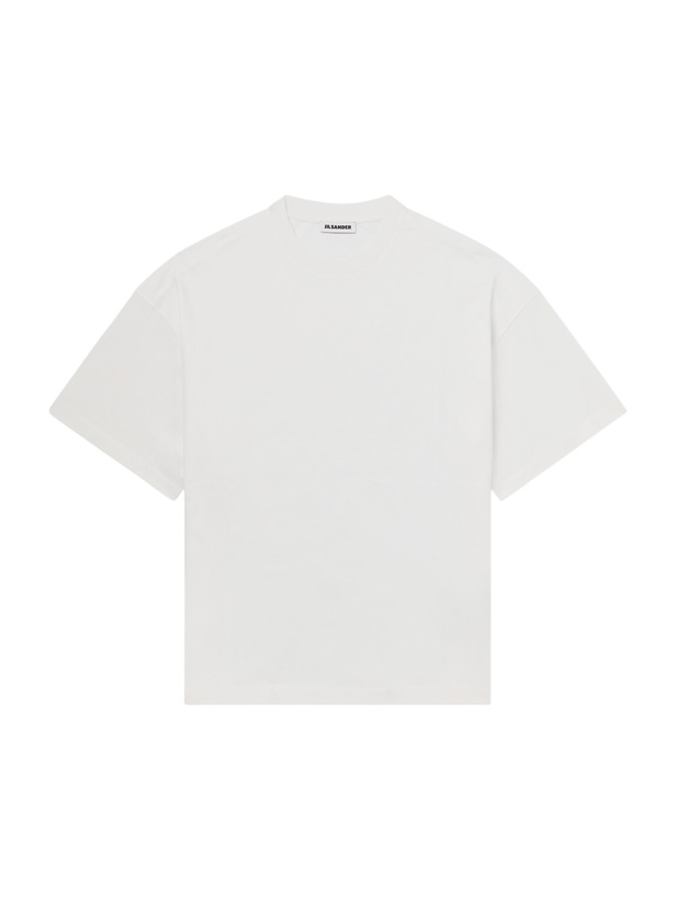 Photo: Jil Sander - Cotton-Jersey T-Shirt - White