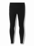 ON - Logo-Print Recycled Running Tights - Black