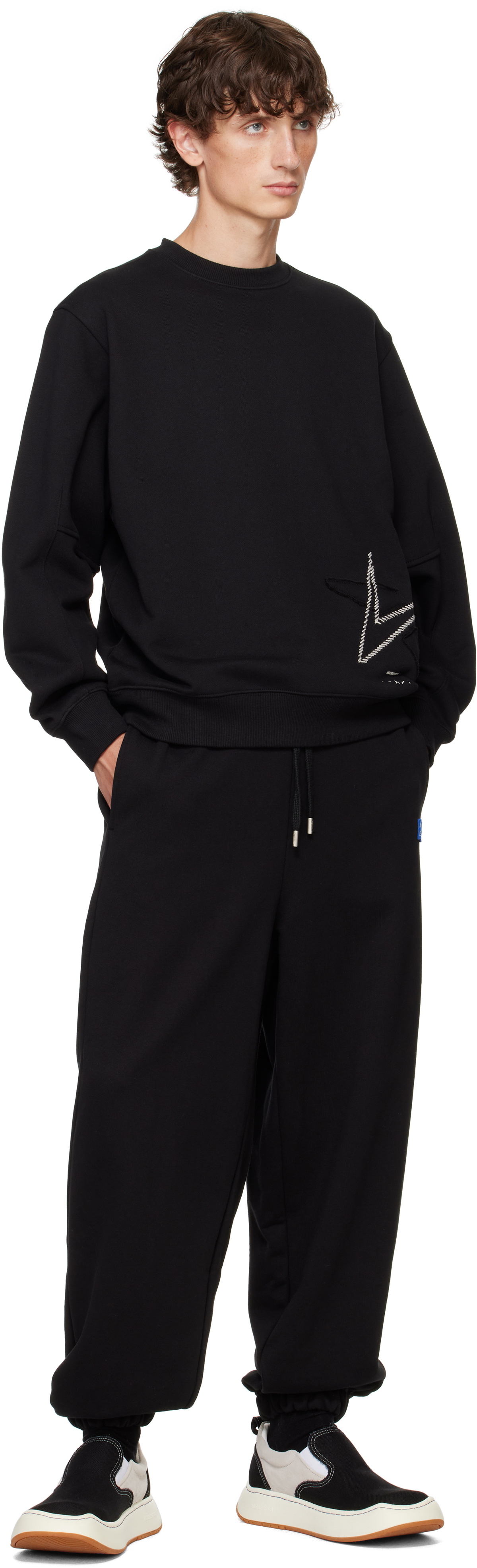 ★Adererror★Stad Product. 42 ADER error Black Stad Product. 42 Sweatshirt ADER error
