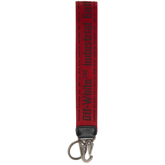 Photo: Off-White Red and Black Industrial 2.0 Keychain