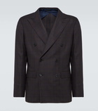 Brioni Prince of Wales checked wool blazer