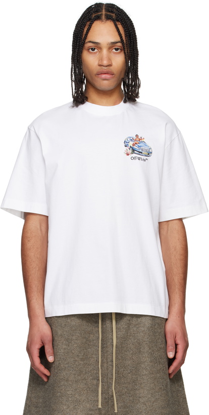Photo: Off-White White Fresco Arrow T-shirt